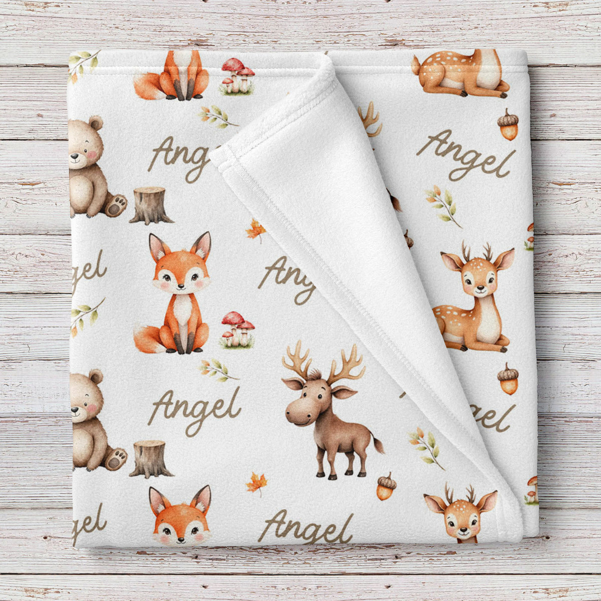 BABIES BLANKET WOODBLOCK WONDER